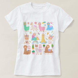 T-shirt Llamas
