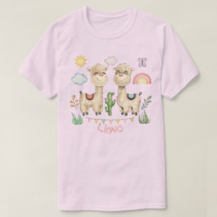 T-shirt Llamas