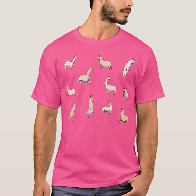 T-shirt Llamas (Devant)