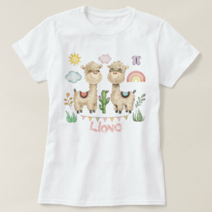 T-shirt Llamas