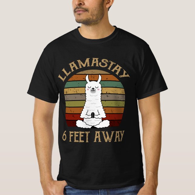 T-shirt Llamastay à 2 m (Devant)