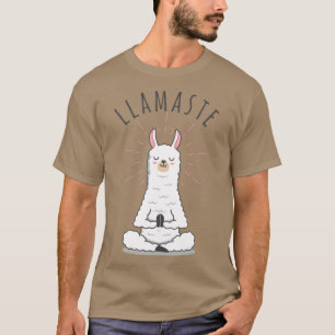 T-shirt Llamaste Llama Yoga Yogi Cute Lote