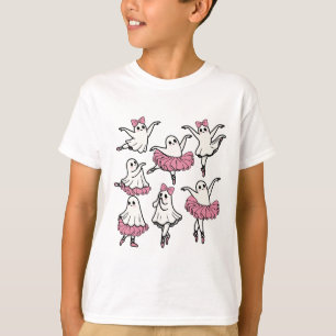 T-shirt Llet Ghost Dancer Cute Boo Danser Halloween