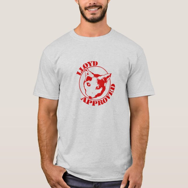 T-shirt Lloyd a approuvé - les hommes gris (Devant)