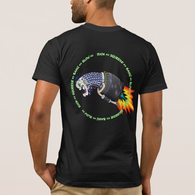 T-shirt LM2500 avec lecteur SSBB (Dos)