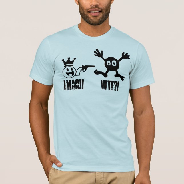 T-SHIRT "LMAO ET WTF " (Devant)