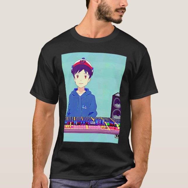T-shirt Lo fi hip hop chillhop chill beats lofi aesthetics (Devant)