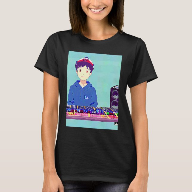 T-shirt Lo fi hip hop chillhop chill beats lofi aesthetics (Devant)