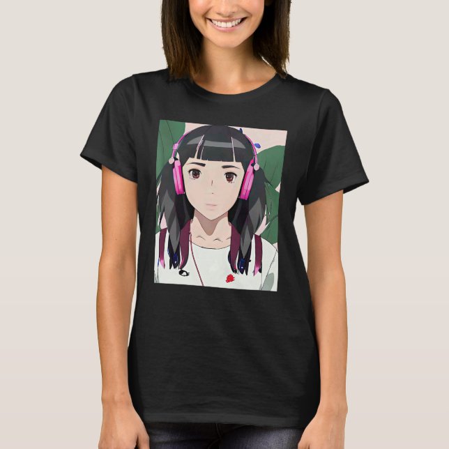 T-shirt Lo fi hip hop chillhop chill beats lofi aesthetics (Devant)