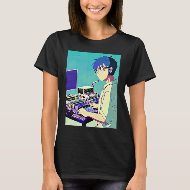 T-shirt Lo fi hip hop chillhop chill beats lofi aesthetics (Devant)