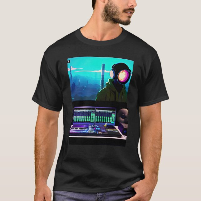 T-shirt Lo fi hip hop chillhop chill beats lofi aesthetics (Devant)