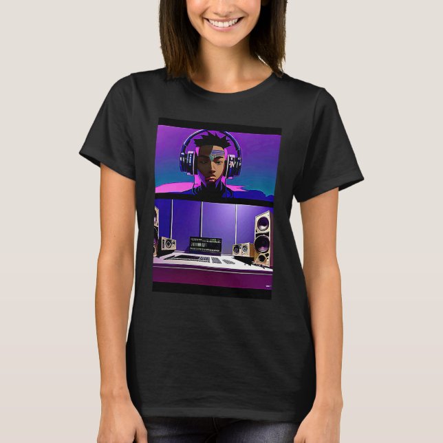 T-shirt Lo fi hip hop chillhop chill beats lofi aesthetics (Devant)