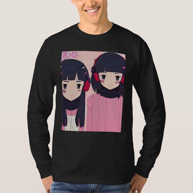 T-shirt Lo fi hip hop chillhop chill beats lofi aesthetics (Devant)