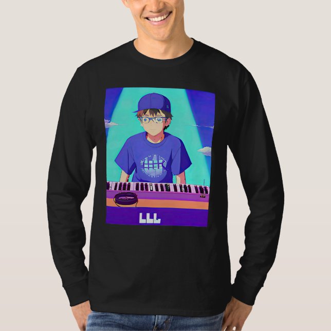 T-shirt Lo fi hip hop chillhop chill beats lofi aesthetics (Devant)