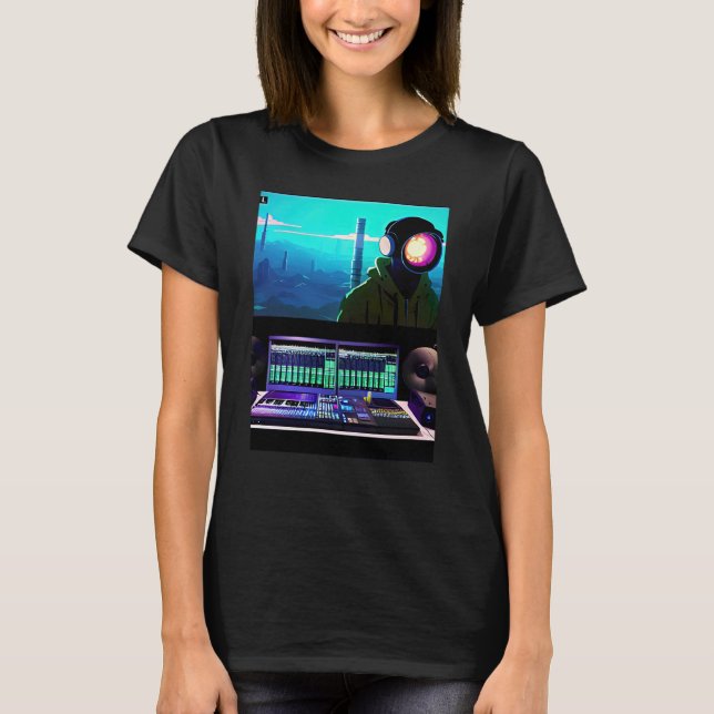 T-shirt Lo fi hip hop chillhop chill beats lofi aesthetics (Devant)