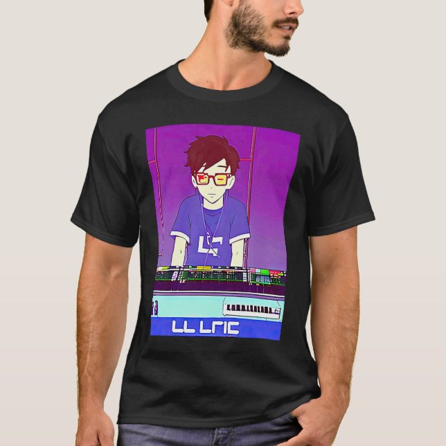 T-shirt Lo fi hip hop chillhop chill beats lofi aesthetics (Devant)