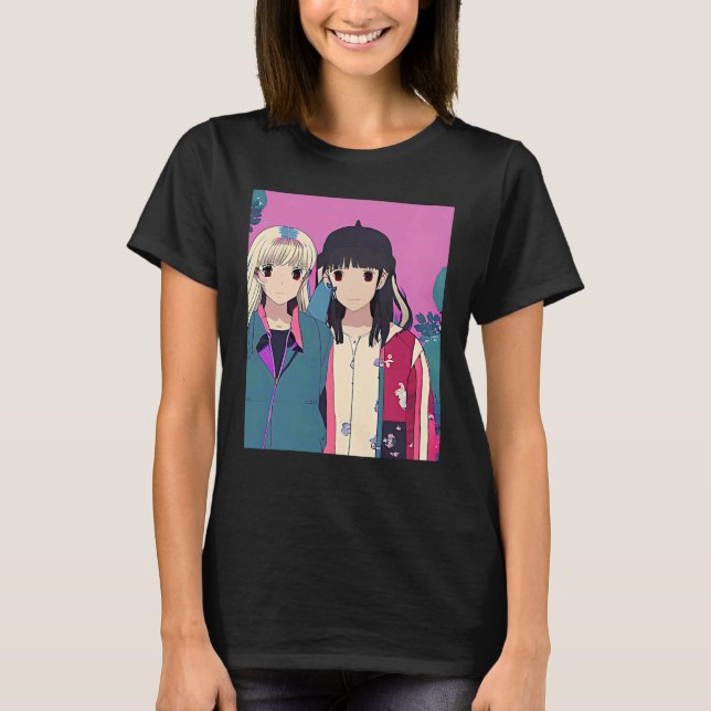 T-shirt Lo fi hip hop chillhop chill beats lofi aesthetics (Devant)