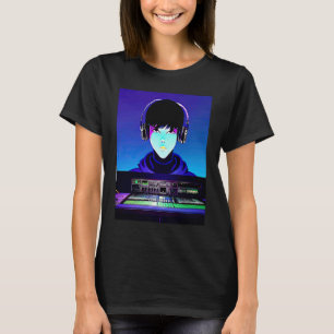 T-shirt Lo fi hip hop chillhop chill chill bat l'esthétiqu