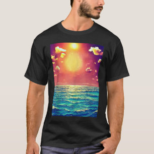 T-shirt Lo fi hip hop chillhop chill chill bat lofi esthét