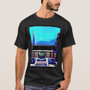 T-shirt Lo fi hip hop chillhop chill chill bat lofi esthét