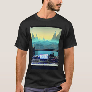 T-shirt Lo fi hip hop chillhop chill chill bat studio aest