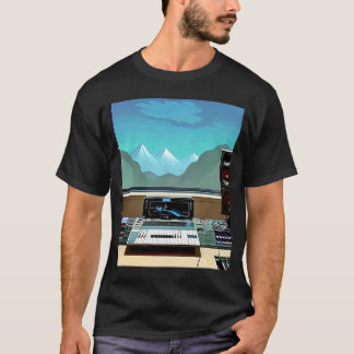 T-shirt Lo fi hip hop chillhop chill chill bat studio aest