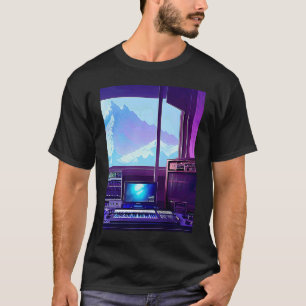 T-shirt Lo fi hip hop chillhop chill chill bat studio aest