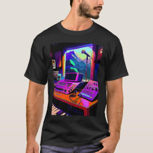 T-shirt Lo fi hip hop refroidissement chillhop bat esthéti