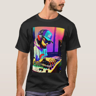 T-shirt Lo fi hip hop refroidissement chillhop bat l'esthé