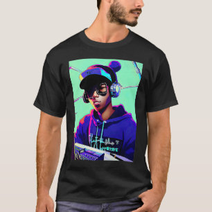 T-shirt Lo fi hip hop refroidissement chillhop bat l'esthé