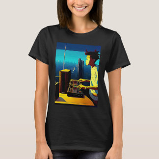 T-shirt Lo fi hip hop refroidissement chillhop bat l'esthé