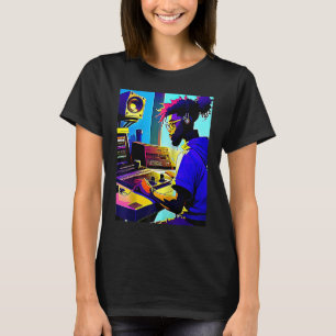 T-shirt Lo fi hip hop refroidissement chillhop bat l'esthé