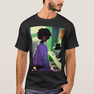 T-shirt Lo fi hip hop refroidissement chillhop bat l'esthé