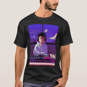 T-shirt Lo fi hip hop refroidissement chillhop bat l'esthé