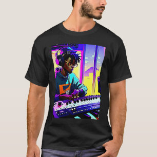 T-shirt Lo fi hip hop refroidissement chillhop bat l'esthé