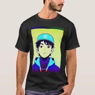 T-shirt Lo fi hip hop refroidissement chillhop bat l'esthé