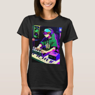 T-shirt Lo fi hip hop refroidissement chillhop bat l'esthé