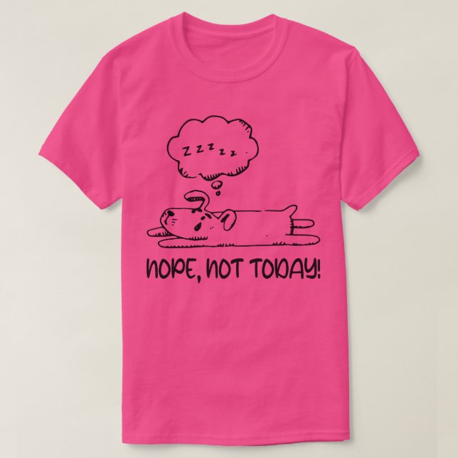 T-shirt Loafers de chien drôle (Design devant)
