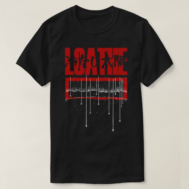 T-shirt Loathe Meteorite (Design devant)