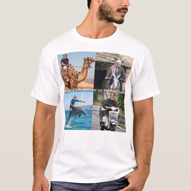 T-shirt L'objectif (Devant)