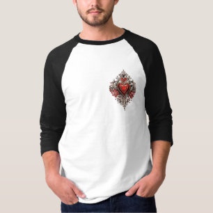 T-shirt L'objectif de l'amour - Flash de tatouage traditio