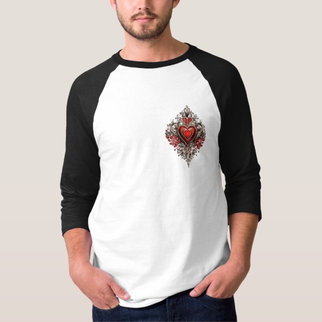 T-shirt L'objectif de l'amour - Flash de tatouage traditio (Devant)
