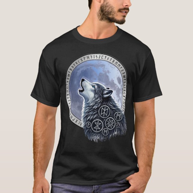 T-shirt Lobo de Odín (Devant)