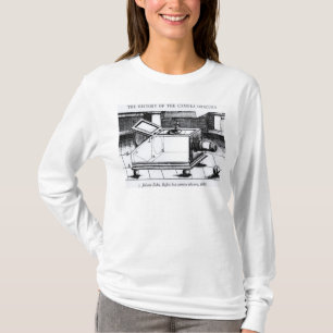 T-shirt L'obscura réflexe d'appareil-photo de boîte