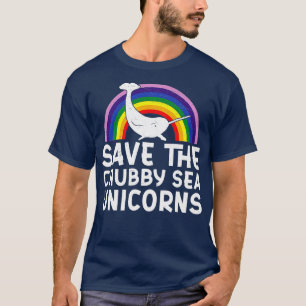 T-shirt L'Observation Des Baleines Sauvez Les Unicornes De