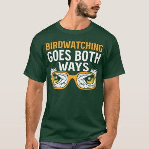 T-shirt L'observation des oiseaux va les deux façons Ornit
