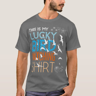 T-shirt L'observation d'oiseaux chanceux