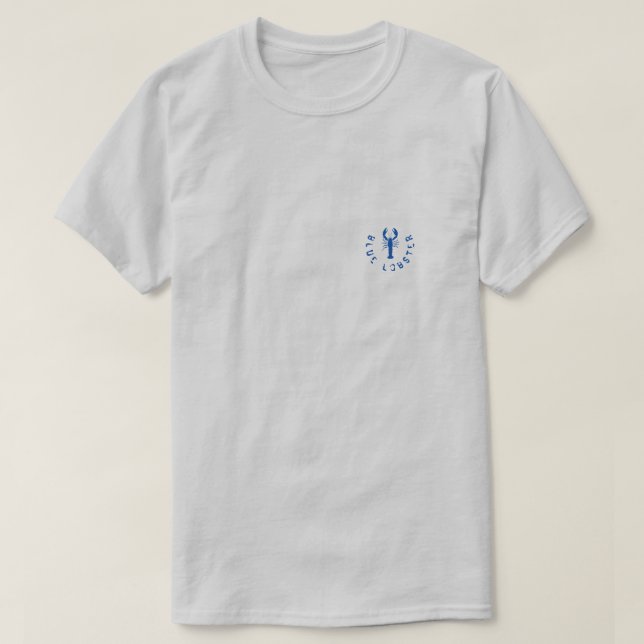 T-SHIRT LOBSTER BLEU T SHIRT (Design devant)