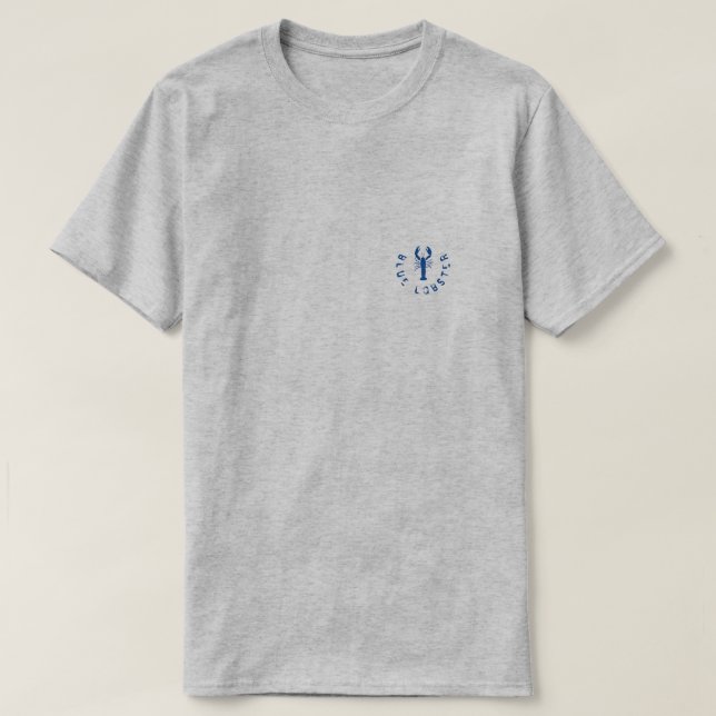 T-SHIRT LOBSTER BLEU T SHIRT (Design devant)