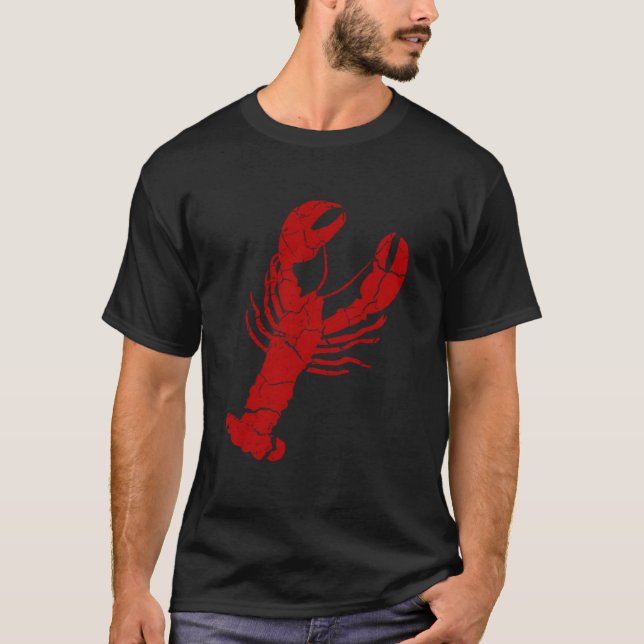 T-shirt Lobster Print Lobster (Devant)
